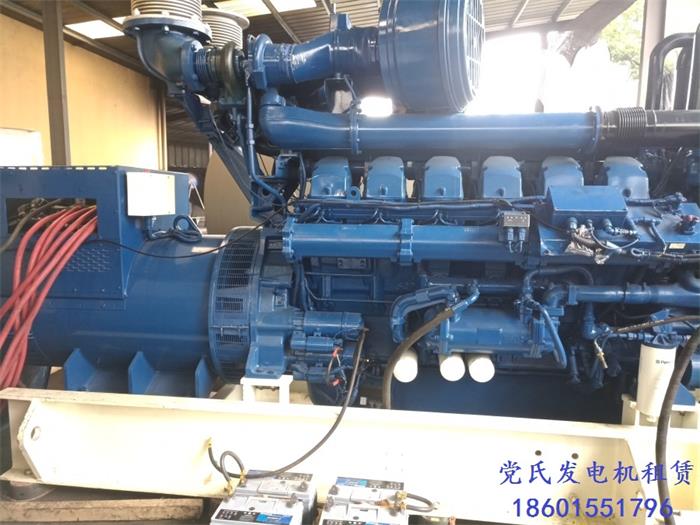 浙江嘉興平湖發(fā)電機(jī)出租租賃勞斯萊斯1200kw大型柴油發(fā)電機(jī)組租賃
