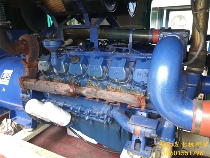 滁州全椒發(fā)電機出租租賃進口大宇靜音600KW柴油發(fā)電機組租賃