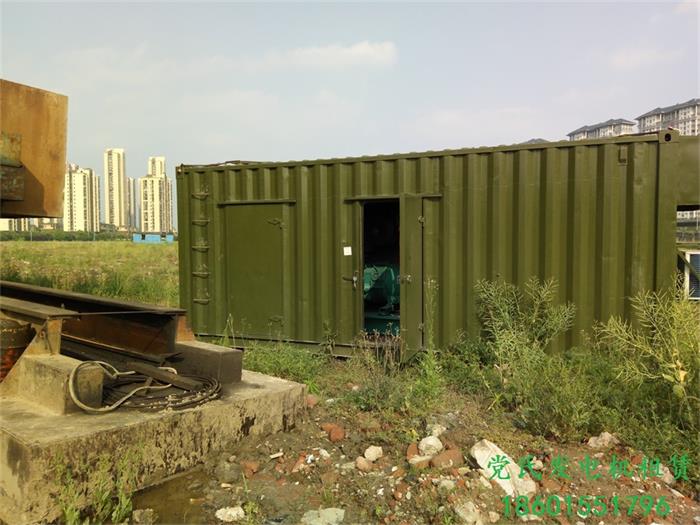 江蘇常州發(fā)電機出租租賃工程租用300KW發(fā)電機組發(fā)電施工現(xiàn)場
