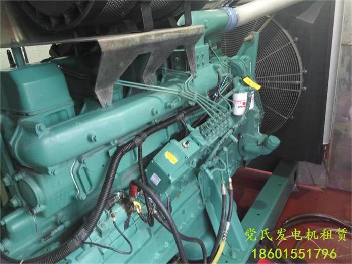 杭州建德發(fā)電機出租租賃工地租賃沃爾沃400KW發(fā)電機組施工